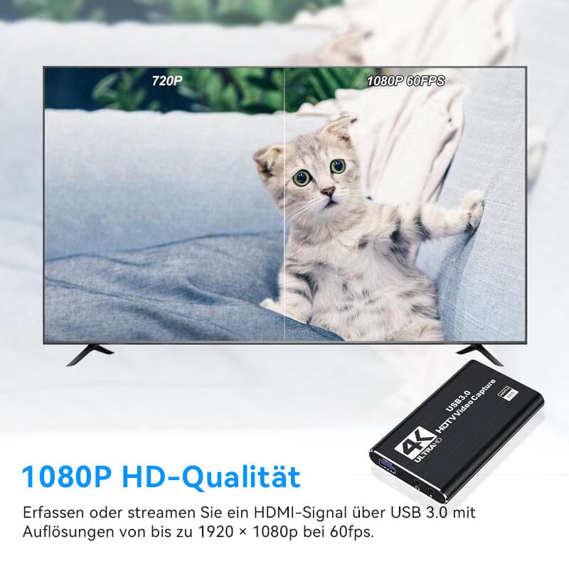 4K-HDMI-Aufnahmekarte für Streaming