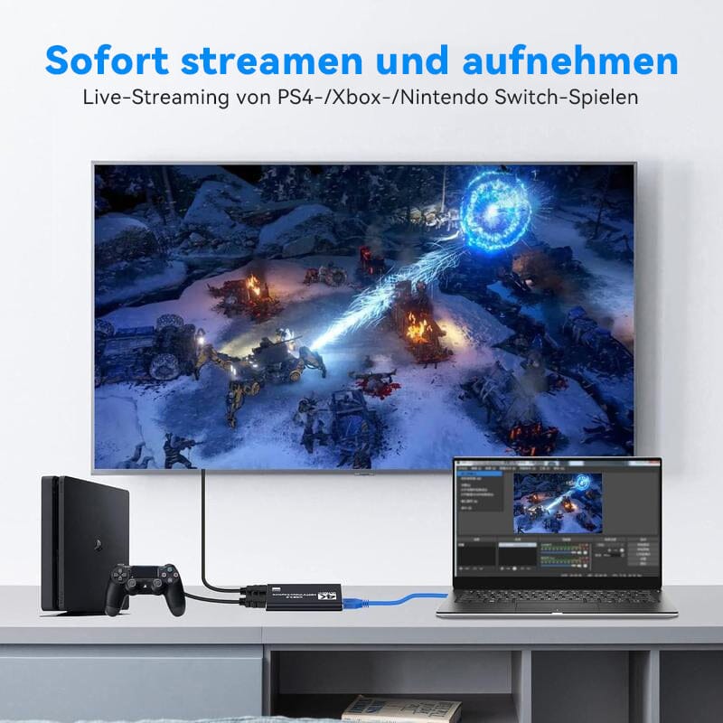 4K-HDMI-Aufnahmekarte für Streaming