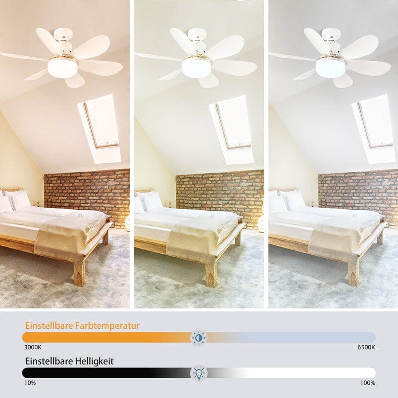 Deckenventilator mit Licht