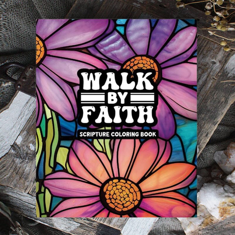 Malbuch „Walk By Faith“