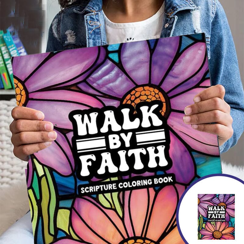 Malbuch „Walk By Faith“