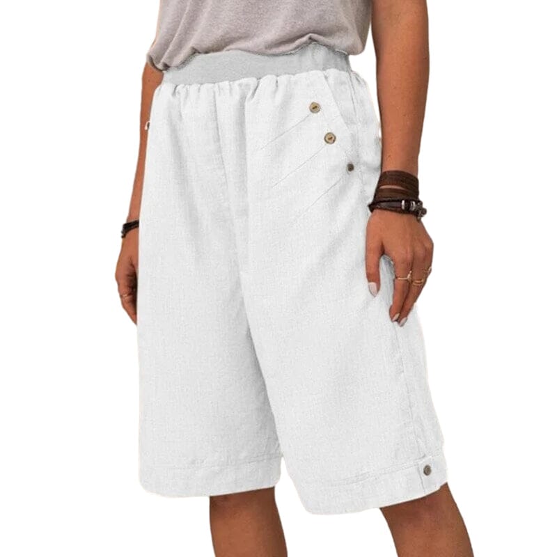 Lässige Sommer-Taschenshorts für Damen