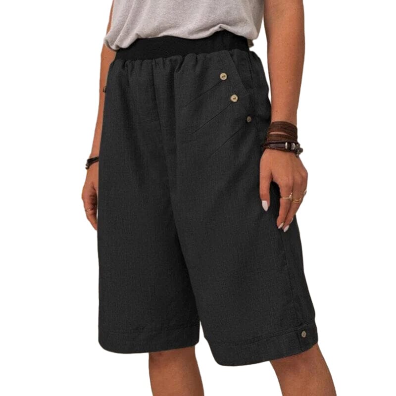 Lässige Sommer-Taschenshorts für Damen