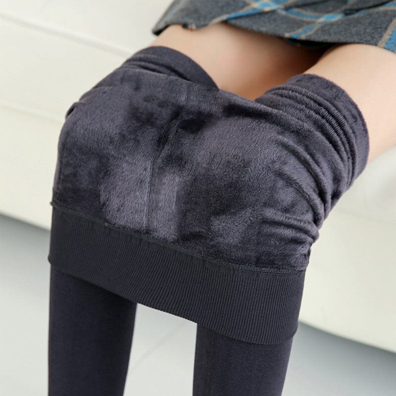 Komfort-Leggings aus Perlensamt