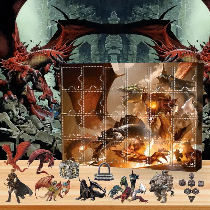 Dungeons & Dragons Adventskalender 🎁24 Geschenke sind drin