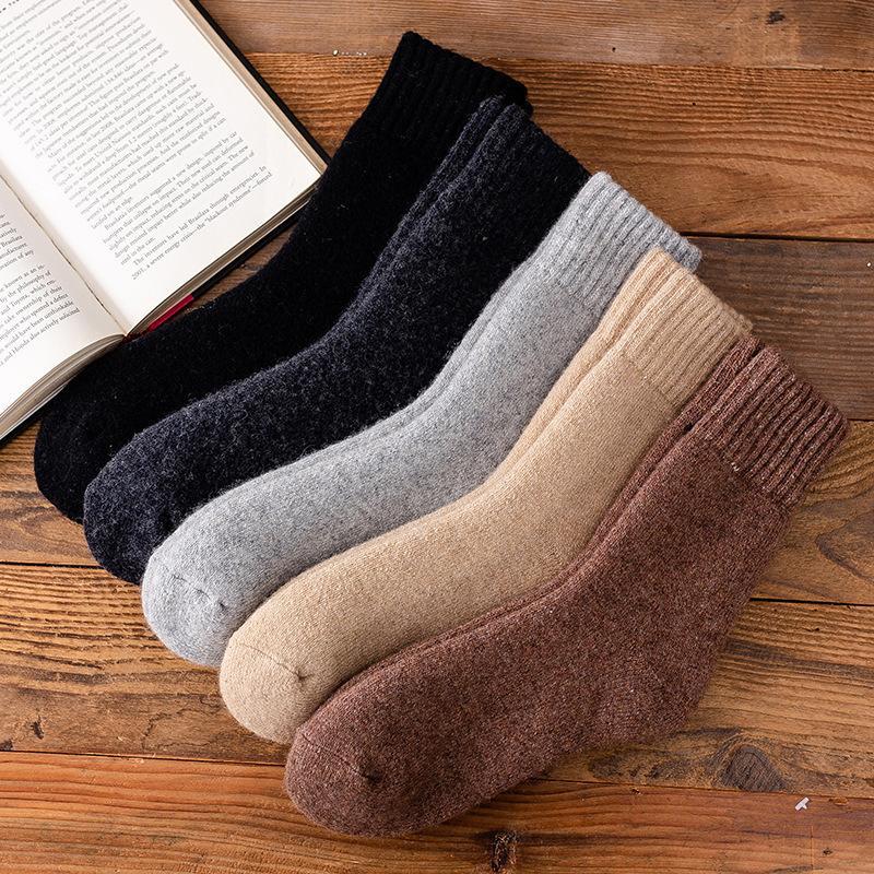 Winter dicker Wollmischung Socken