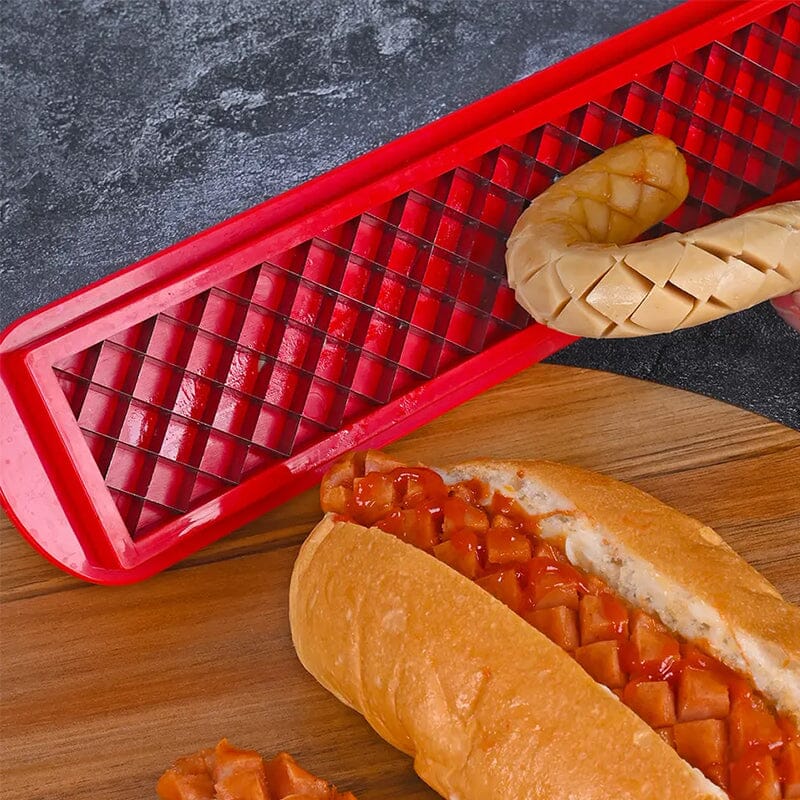 Perfekt Hot-Dog Schneidemaschine