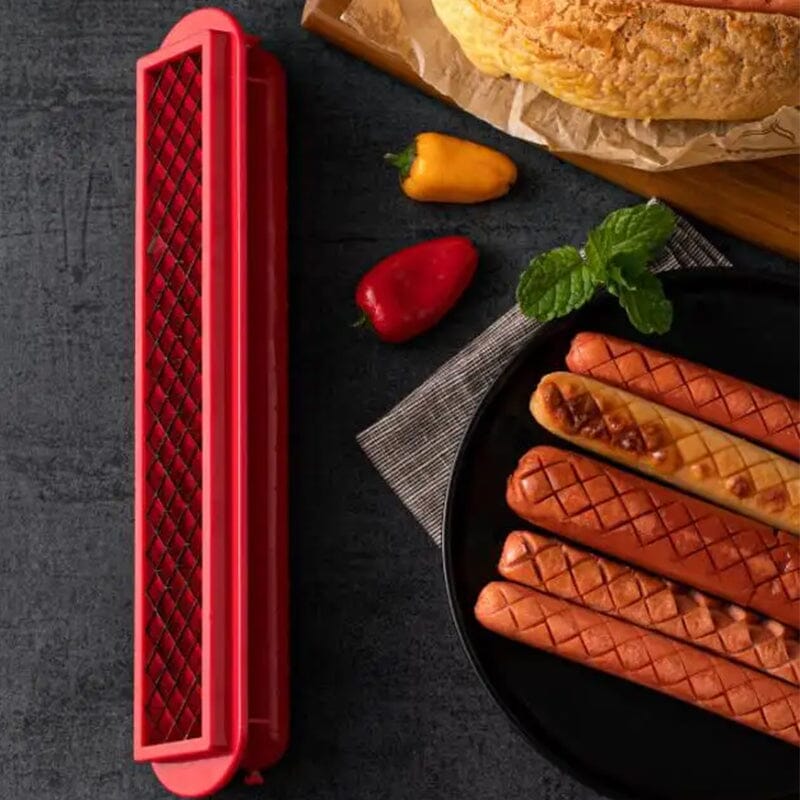 Perfekt Hot-Dog Schneidemaschine