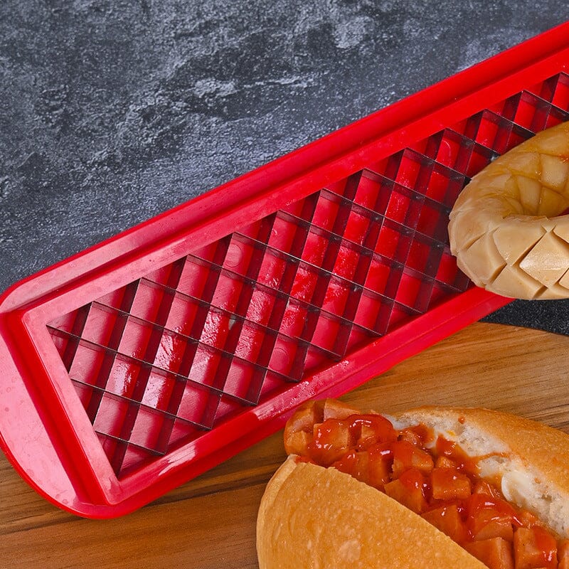 Perfekt Hot-Dog Schneidemaschine