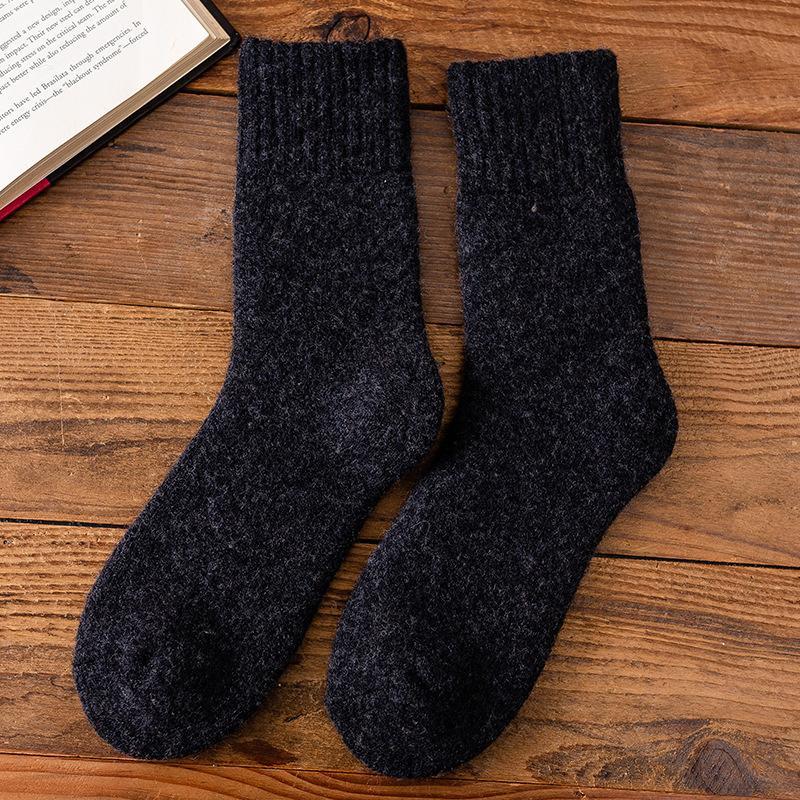 Winter dicker Wollmischung Socken