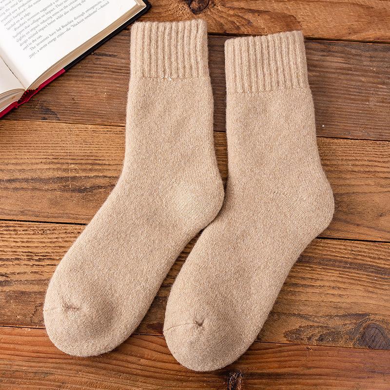 Winter dicker Wollmischung Socken