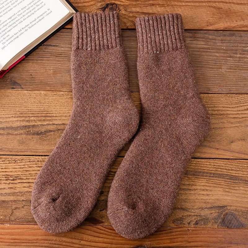 Winter dicker Wollmischung Socken