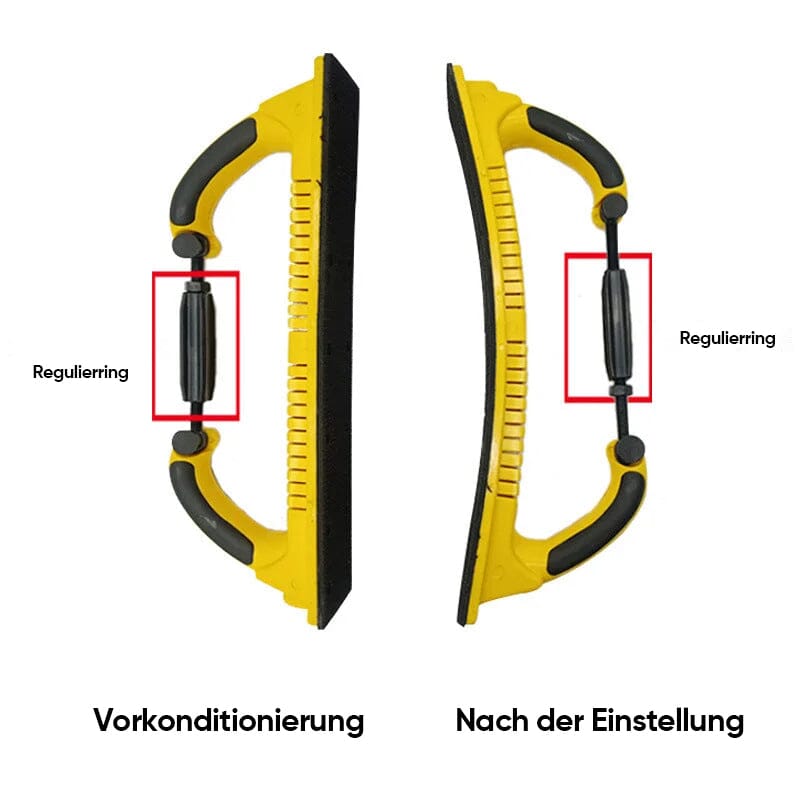 Verstellbarer Longboard Handschleiffeilenblock Handschleifer