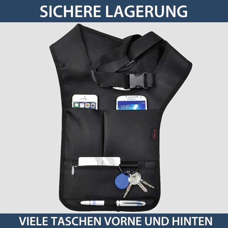 Verdeckter Achselrucksack