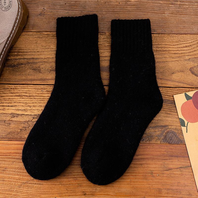 Winter dicker Wollmischung Socken