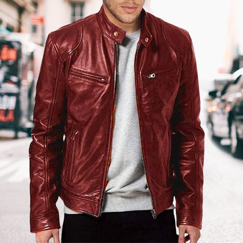 Herren Lederjacke