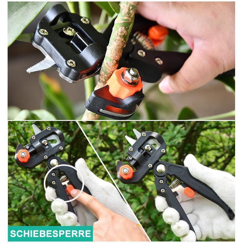 Gartenschere Veredelungsschere Set mit 2 Ersatzmesser - hallohaus