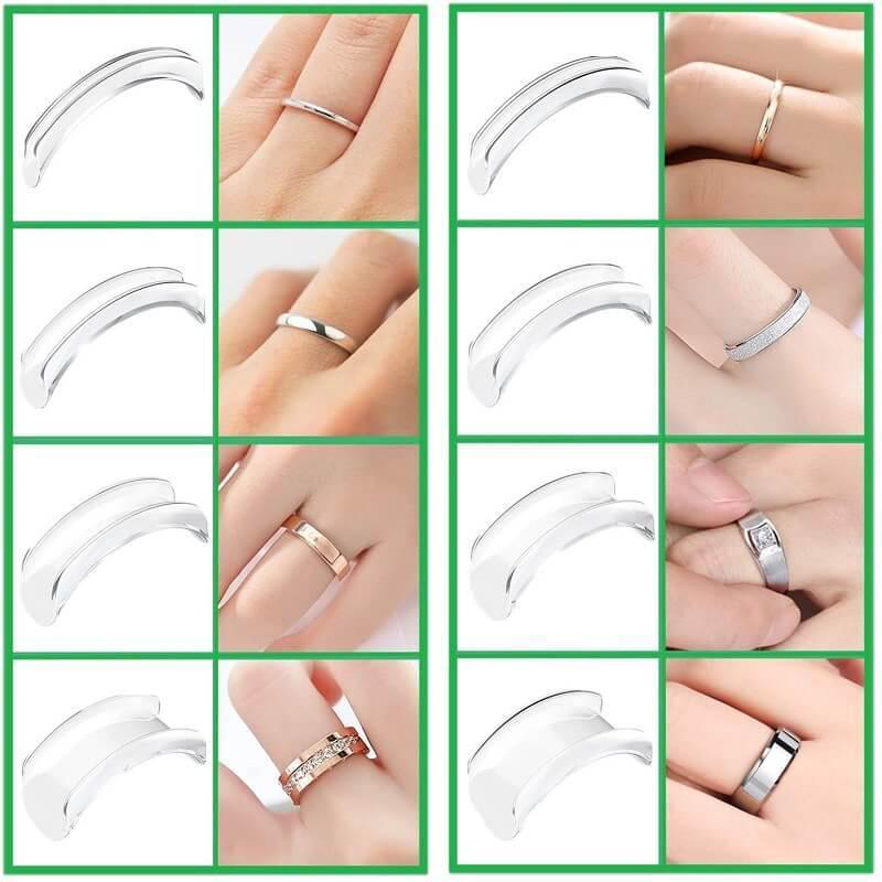 Ring-Größenänderung Set, 8 Stück