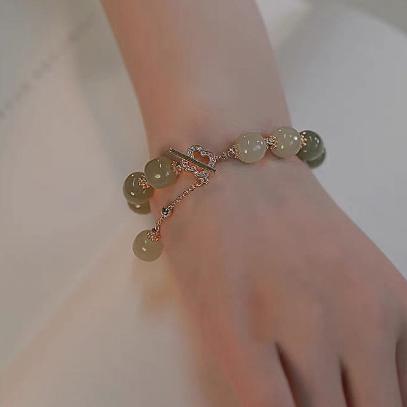 Hetian Jade Armband mit elegantem Temperament