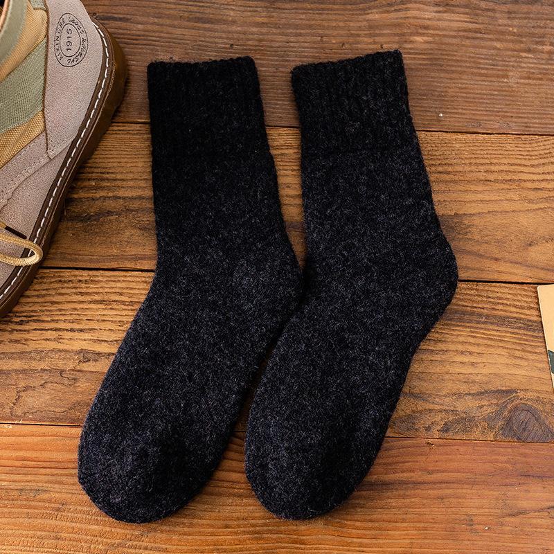 Winter dicker Wollmischung Socken